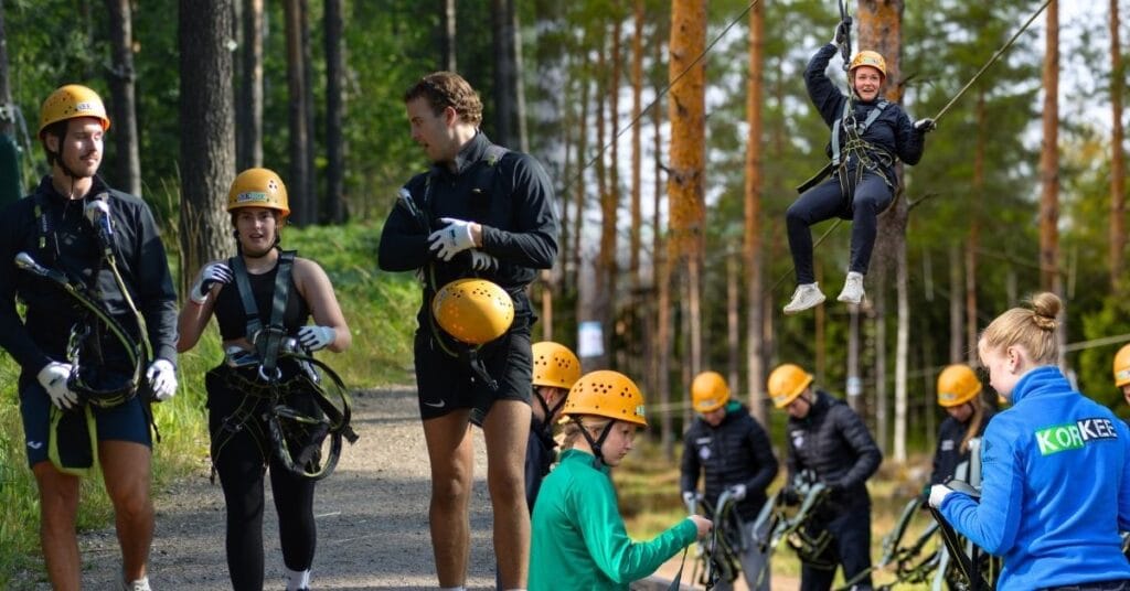Tyky-päivän jälkeen – tiimi rentoutuneena ja virkistyneenä